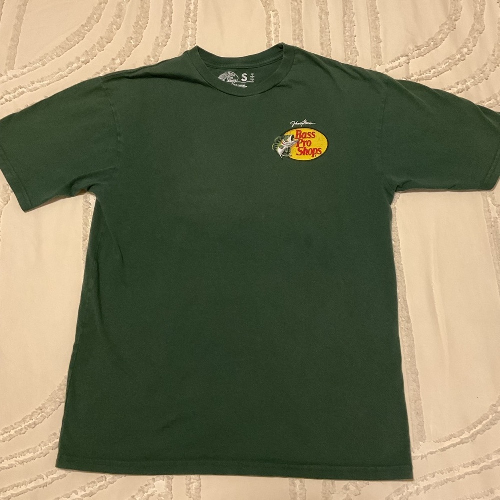 Bass Green Short Sleeve Tee S